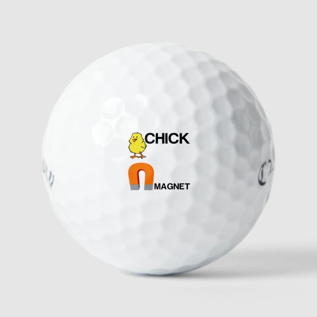CHICK MAGNET GOLF BALLS (Front)