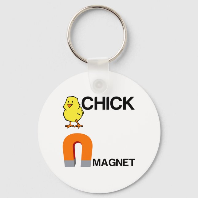 CHICK MAGNET KEY RING (Front)