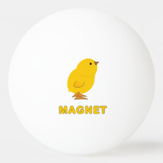 Chick Magnet Ping Pong Ball