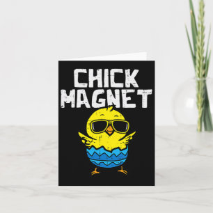 Chick Magnet Sunglasses Egg Cute Easter Boys Kids  Card