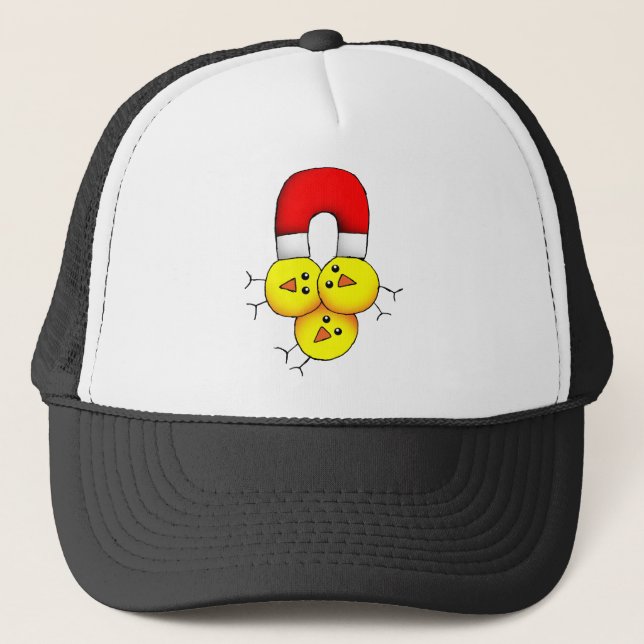 Chick Magnet Trucker Hat (Front)