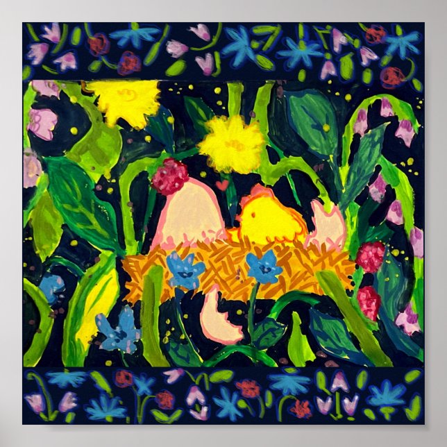 Chick nest poster (Front)