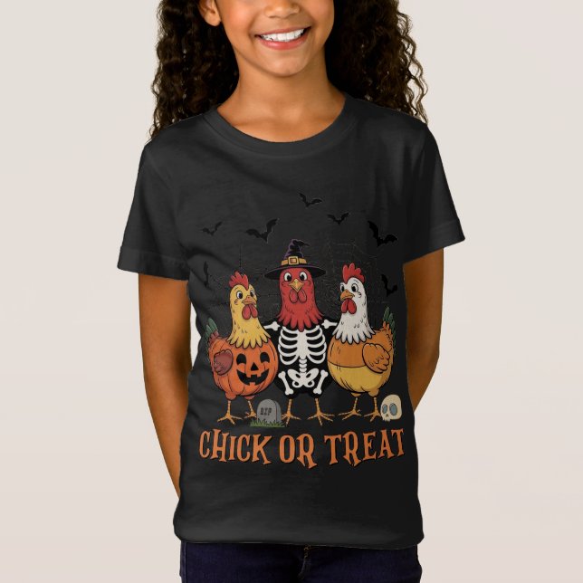 Chick or Treat T-Shirt (Front)