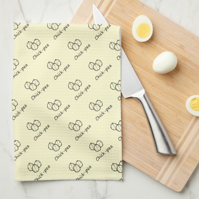 Chick Pea Tea Towel (Quarter Fold)