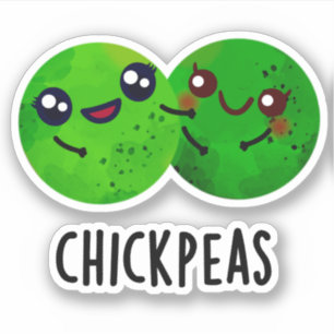 Chick Peas Funny Girl Pea Pun 