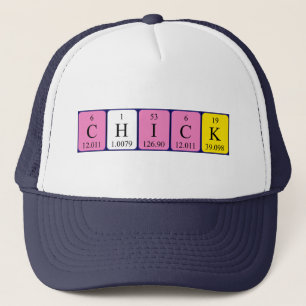 Chick periodic table name hat