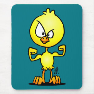 Chick power mouse pad