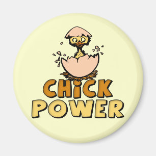 Chick Power T-shirts and Gifts For Her Magnet