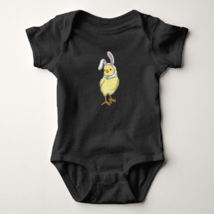 Chick Rabbit Easter Baby Bodysuit
