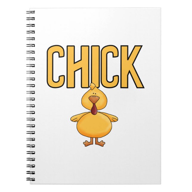 Chick Spiral Notebook (Front)