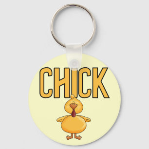 Chick T-shirts and Gifts Key Ring