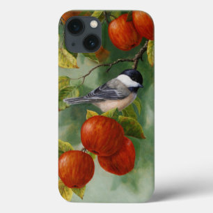 Chickadee and Apples iPhone 13 Case