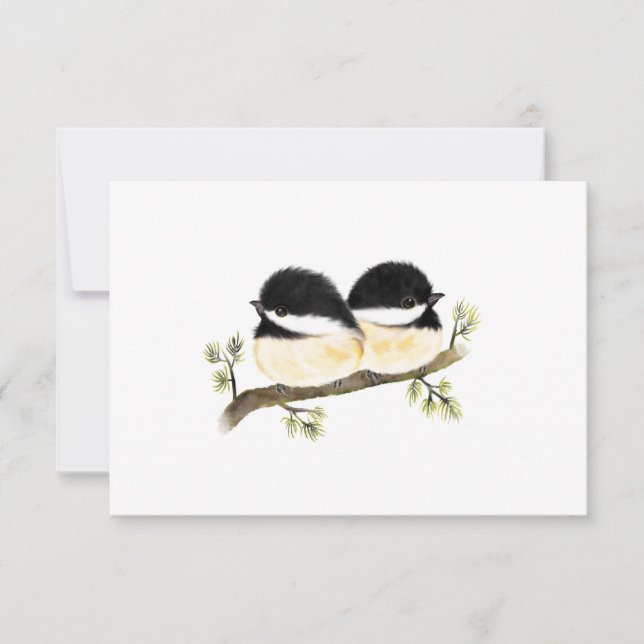 Chickadee Blank Notecards (Front)