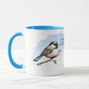 CHICKADEE BUFFALO WINGS by Jeff Willis Art Mug