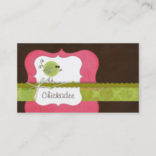 Chickadee Business Cards