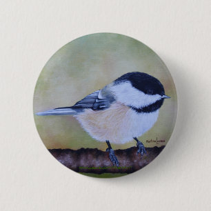 Chickadee Button