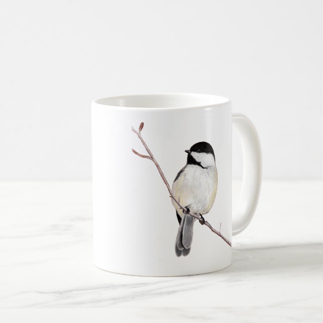Chickadee Coffee Mug (Front Right)