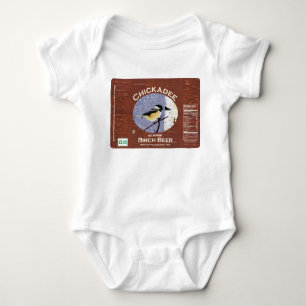 Chickadee-dee-dee Baby Bodysuit