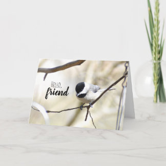 Chickadee Greeting Card