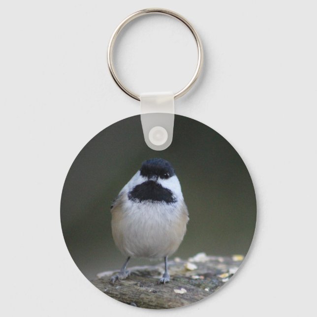 Chickadee keychain (Front)
