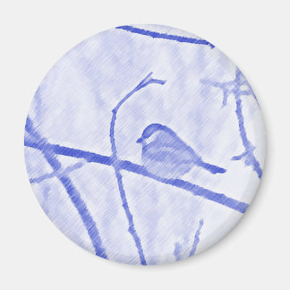 Chickadee Life magnet