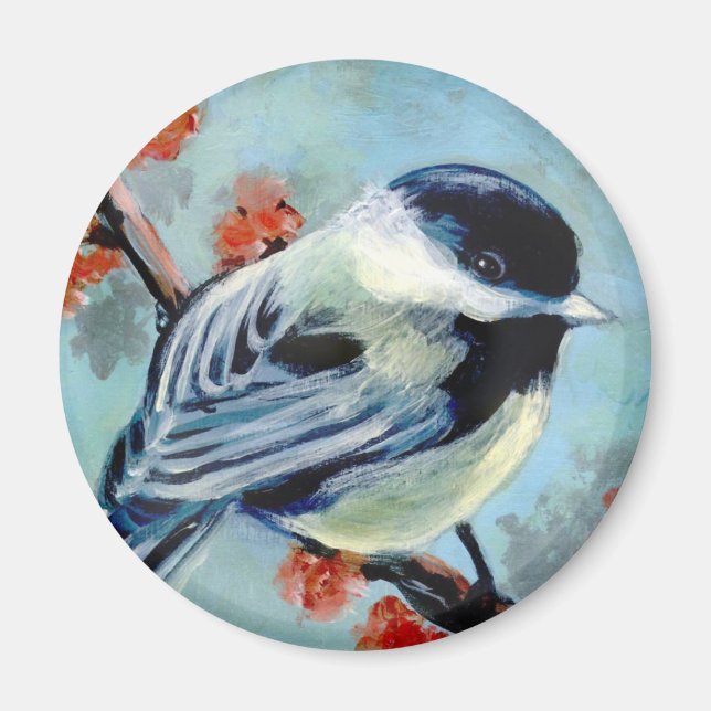 Chickadee Magnet (Front)
