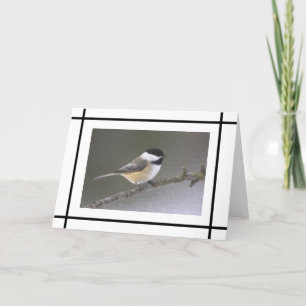 Chickadee Note Card