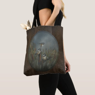 Chickadee Pond Tote Bag