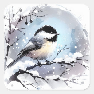 Chickadee Stickers