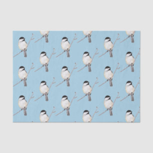 Chickadee Tissue Paper