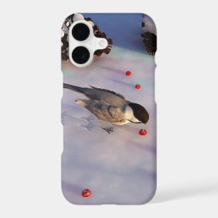 Chickadee Winter iPhone Case