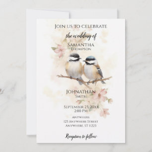 Chickadees Invitation