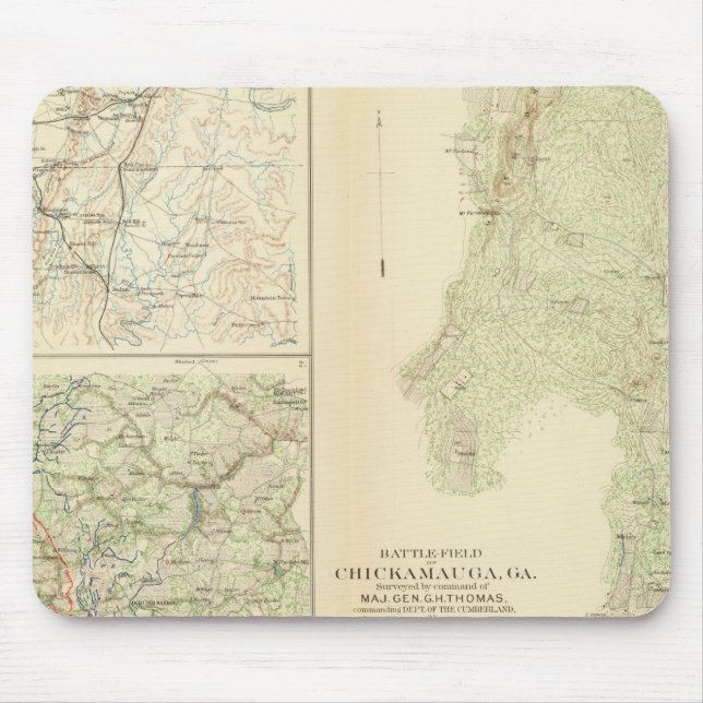 Chickamauga, Ga Mouse Pad (Front)