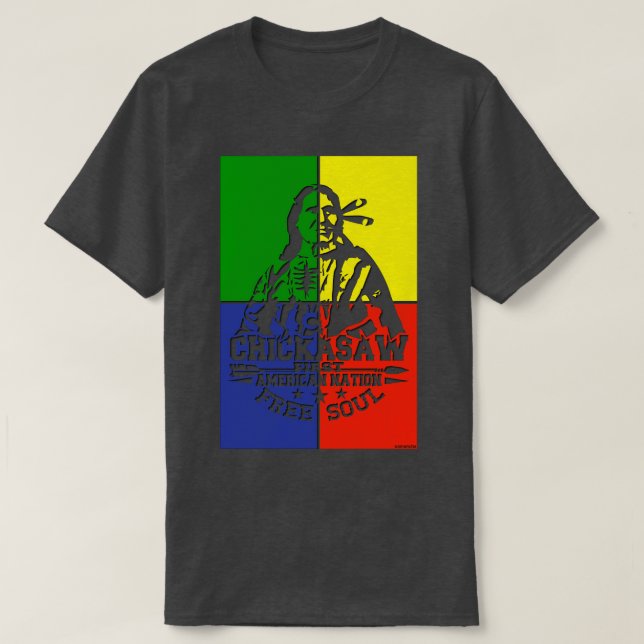 Chickasaw first nation T-Shirt (Design Front)