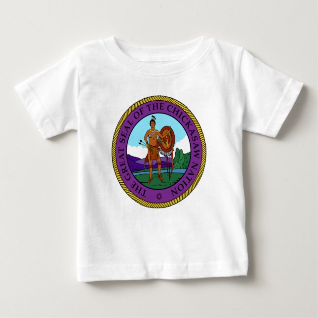 Chickasaw nation Seal  Baby T-Shirt (Front)
