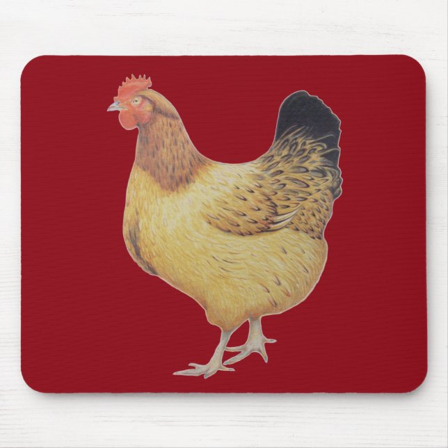 Chicken 2012 mouse pad (Front)