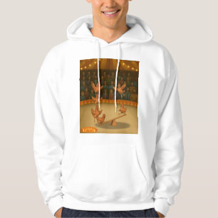 Chicken acrobats hoodie