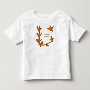 Chicken acrobats toddler T-Shirt