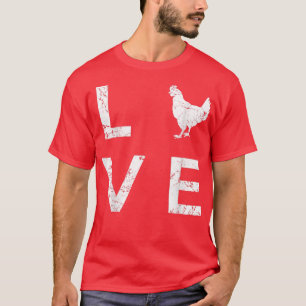 Chicken Agriculture Farmer Poultry Chicken Holder  T-Shirt