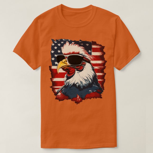 Chicken America T-Shirt (Design Front)