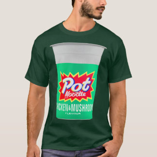Chicken and Mushroom Pot Noodle design  T-Shirt
