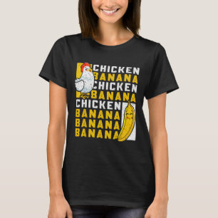 Chicken And Nana Dance Funny Fruit Meme For Women  T-Shirt