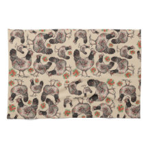 Chicken and Vygies Patterned