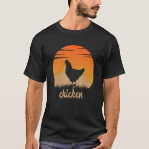 Chicken Animal Hot In The Mounta In Nature T-Shirt