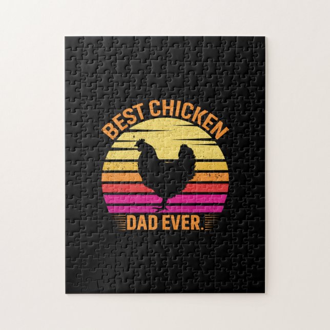 Chicken Art Best Chicken Jigsaw Puzzle (Vertical)
