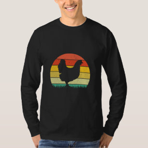 Chicken Art Chicken Retro Vintae T-Shirt