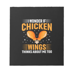 Chicken Art Chicken Wing Notepad