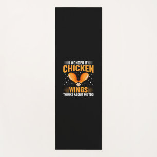 Chicken Art Chicken Wing Yoga Mat