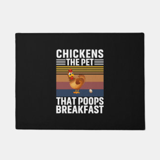Chicken Art Chickens The Pet Doormat