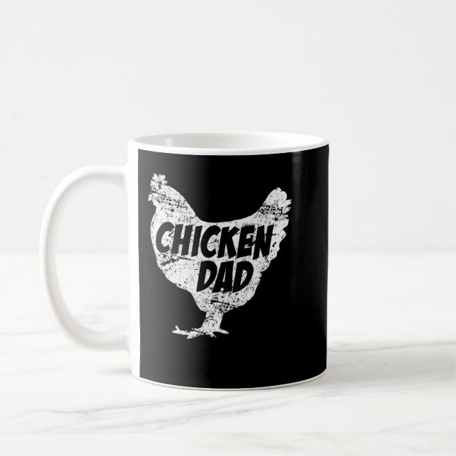 Chicken Backyard Hen Flock Rooster  Coffee Mug (Left)